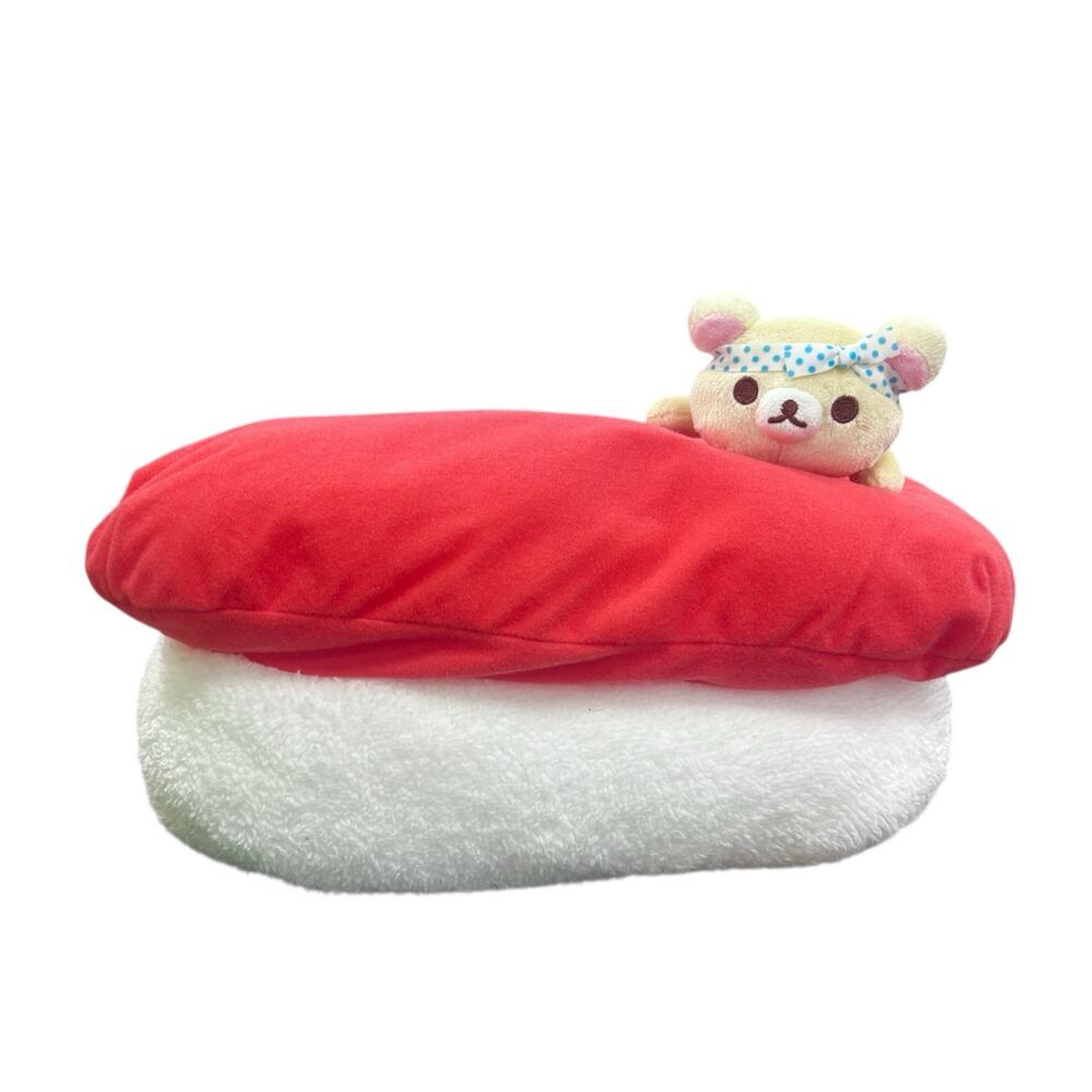 San-x Korilakkuma Sushi Chef Plush XL Jumbo Rilakkuma